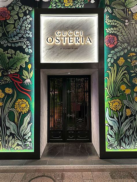 gucci レストラン メニュー|Gucci osteria ostr.